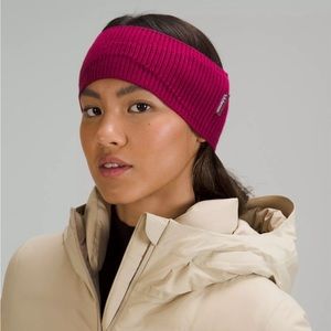 NWOT Lululemon Ribbed Merino Wool-Blend Knit Ear Warmer